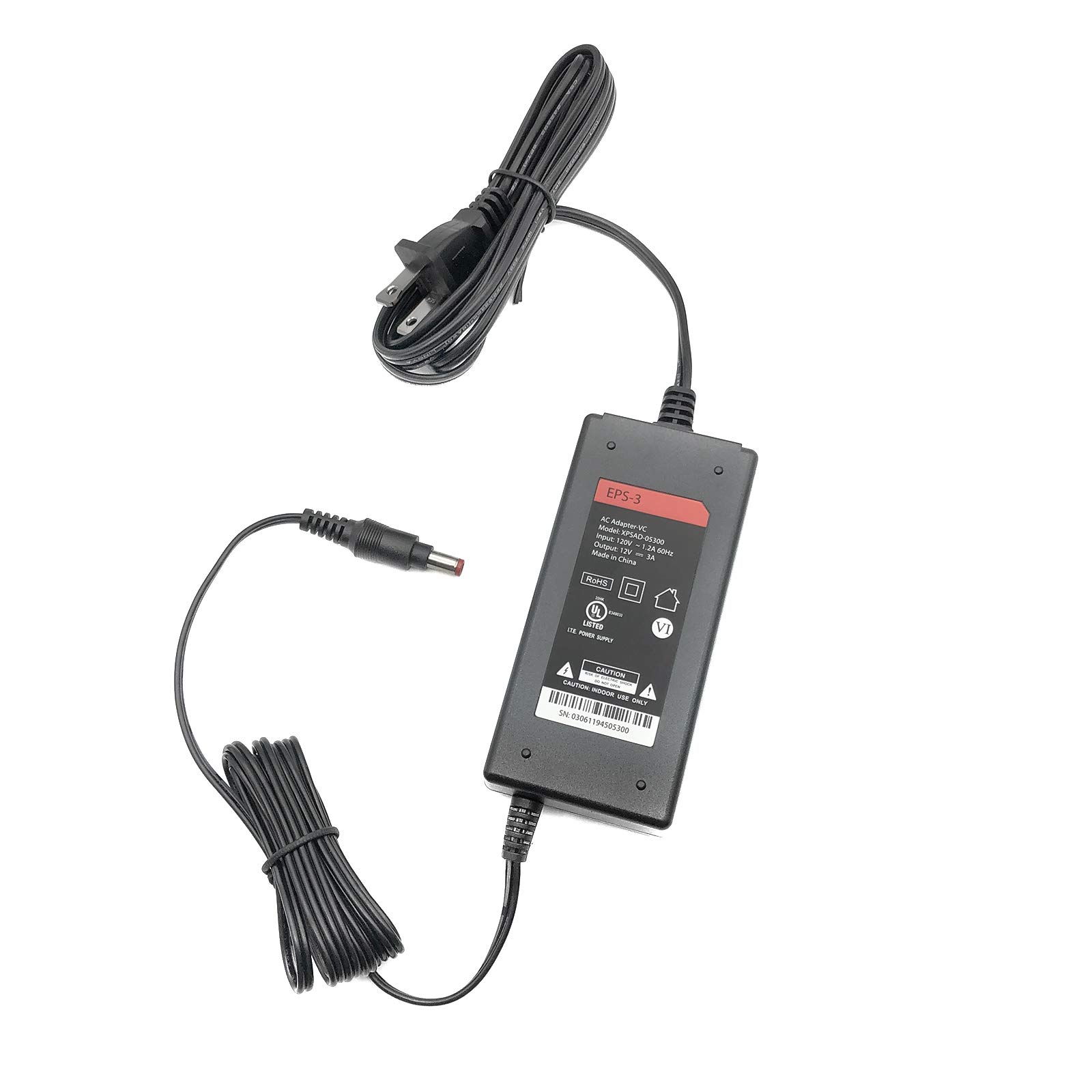Amazon.com: EPS-3 12V 3A 36W XPSAD-05300 ADP-36KR Power Supply AC